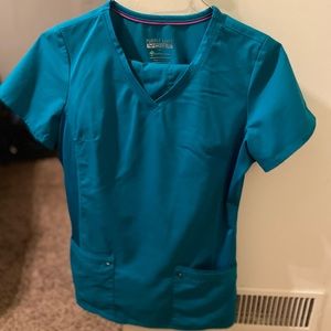 Turquoise scrub set